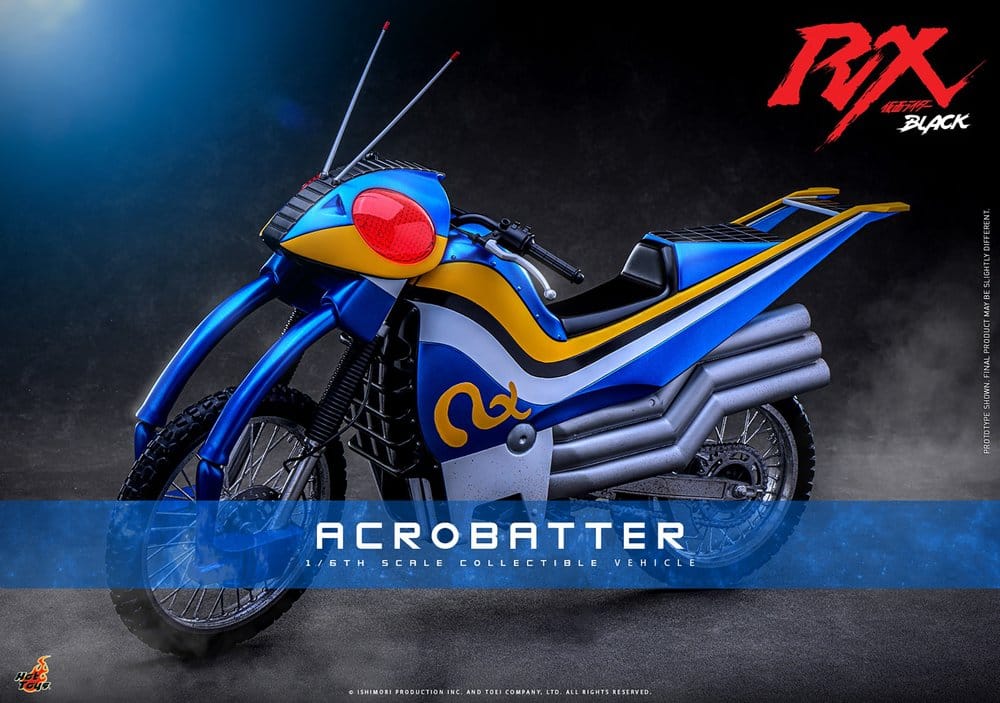 Kamen Rider Black RX véhicule 1/6 Acrobatter 38 cm