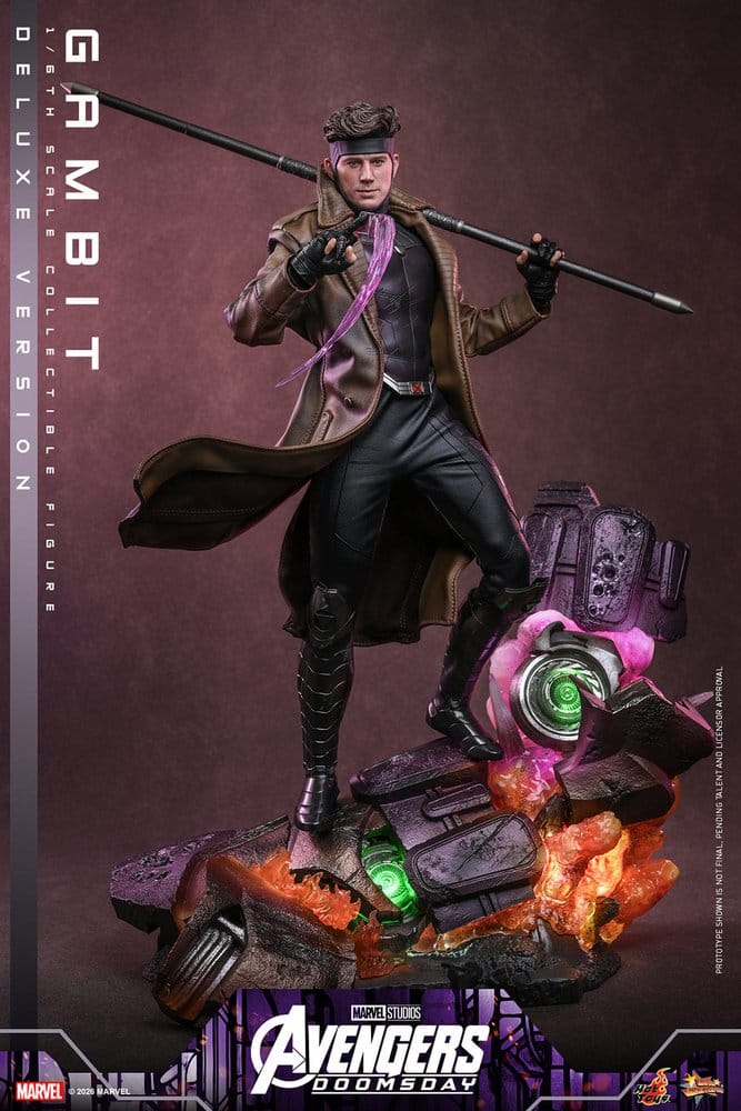 Avengers: Doomsday Movie Masterpiece figurine 1/6 Gambit (Deluxe Version) 31 cm