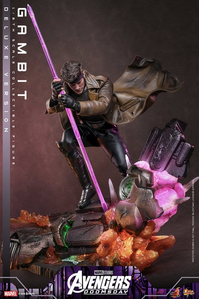 Avengers: Doomsday Movie Masterpiece figurine 1/6 Gambit (Deluxe Version) 31 cm