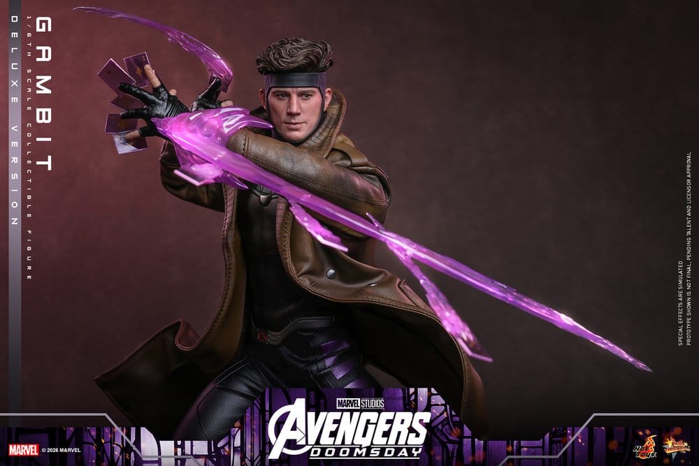 Avengers: Doomsday Movie Masterpiece figurine 1/6 Gambit (Deluxe Version) 31 cm