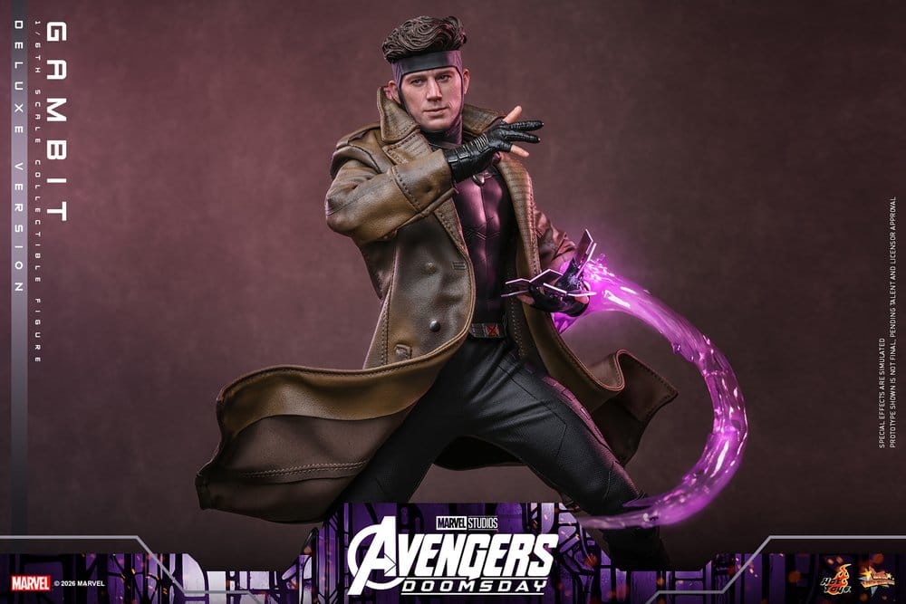 Avengers: Doomsday Movie Masterpiece figurine 1/6 Gambit (Deluxe Version) 31 cm