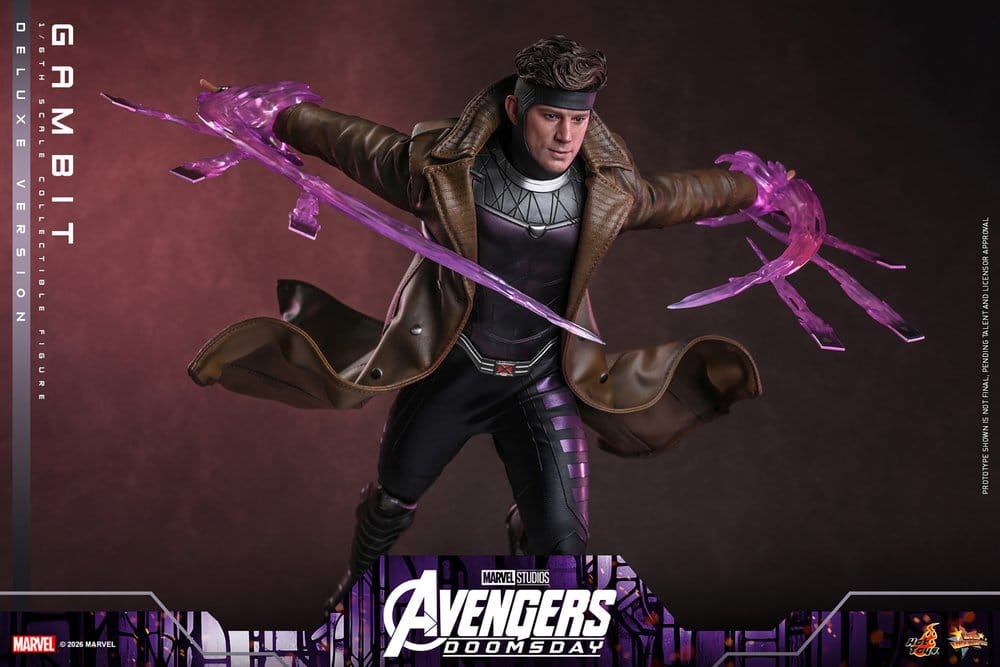 Avengers: Doomsday Movie Masterpiece figurine 1/6 Gambit (Deluxe Version) 31 cm