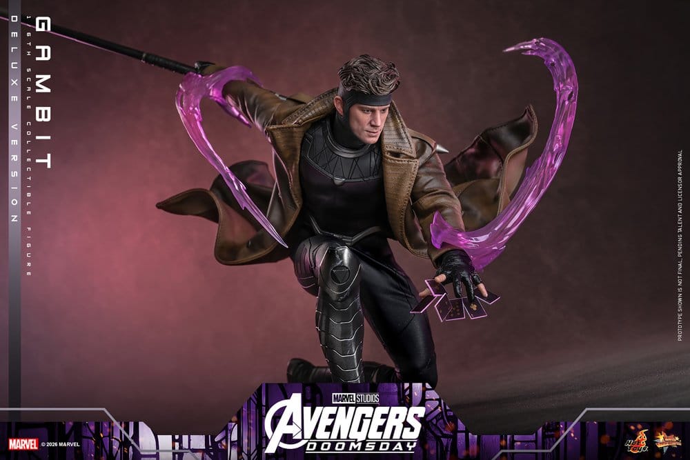 Avengers: Doomsday Movie Masterpiece figurine 1/6 Gambit (Deluxe Version) 31 cm