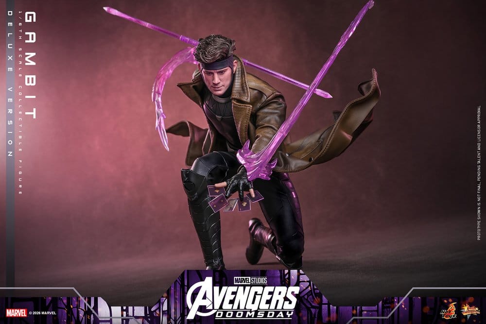 Avengers: Doomsday Movie Masterpiece figurine 1/6 Gambit (Deluxe Version) 31 cm