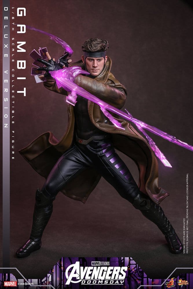 Avengers: Doomsday Movie Masterpiece figurine 1/6 Gambit (Deluxe Version) 31 cm