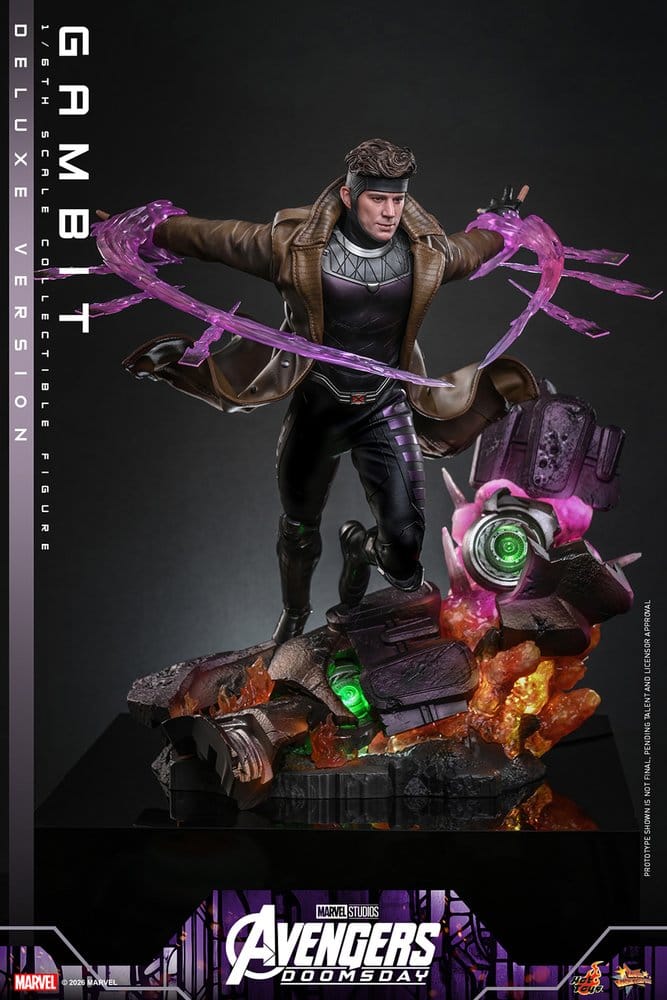 Avengers: Doomsday Movie Masterpiece figurine 1/6 Gambit (Deluxe Version) 31 cm