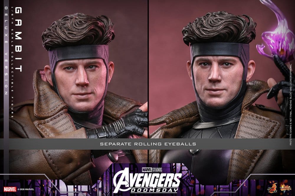 Avengers: Doomsday Movie Masterpiece figurine 1/6 Gambit (Deluxe Version) 31 cm