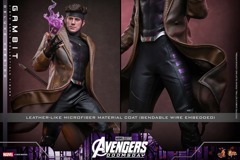 Avengers: Doomsday Movie Masterpiece figurine 1/6 Gambit (Deluxe Version) 31 cm