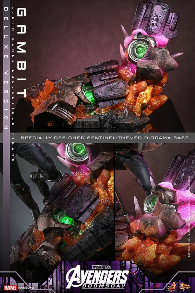 Avengers: Doomsday Movie Masterpiece figurine 1/6 Gambit (Deluxe Version) 31 cm