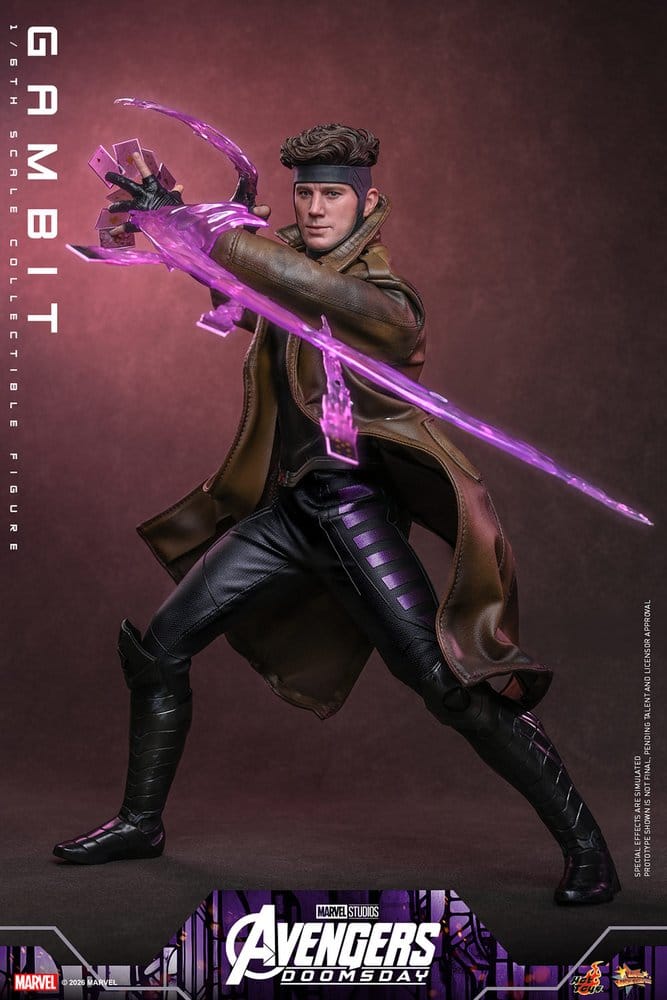 Avengers: Doomsday Movie Masterpiece figurine 1/6 Gambit 31 cm