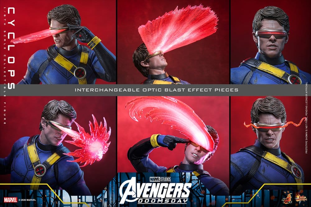 Avengers: Doomsday Movie Masterpiece figurine 1/6 Cyclops 30 cm