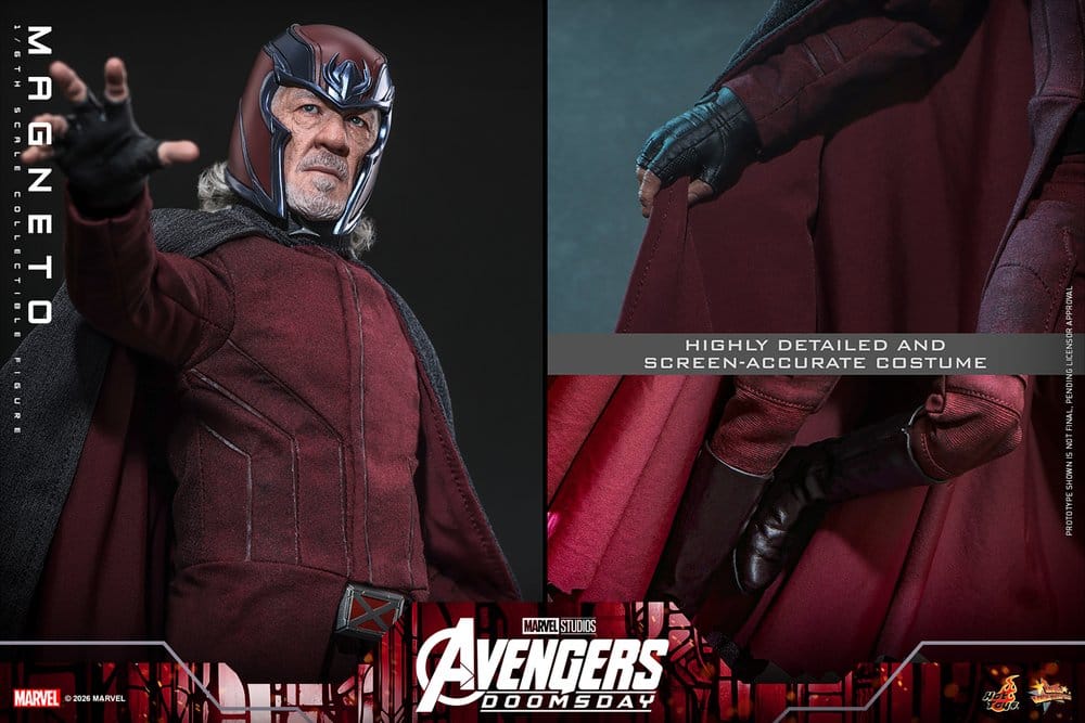 Avengers: Doomsday Movie Masterpiece figurine 1/6 Magneto 30 cm