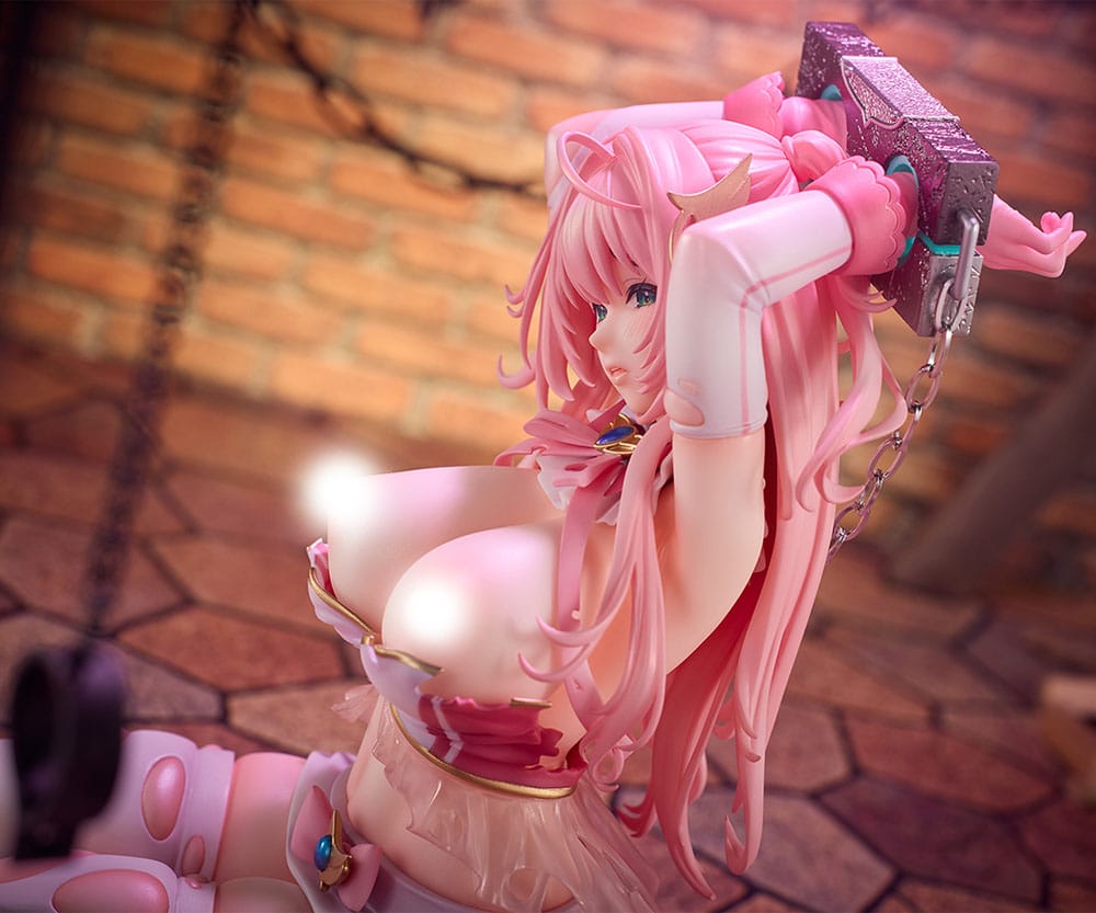 With the Snap of My Fingers, Forced Ovulation Hypnosis statuette 1/5 Marble, the Heroine of Justice DX Ver. 19 cm