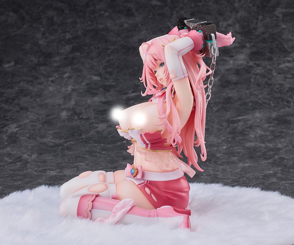 With the Snap of My Fingers, Forced Ovulation Hypnosis statuette 1/5 Marble, the Heroine of Justice DX Ver. 19 cm