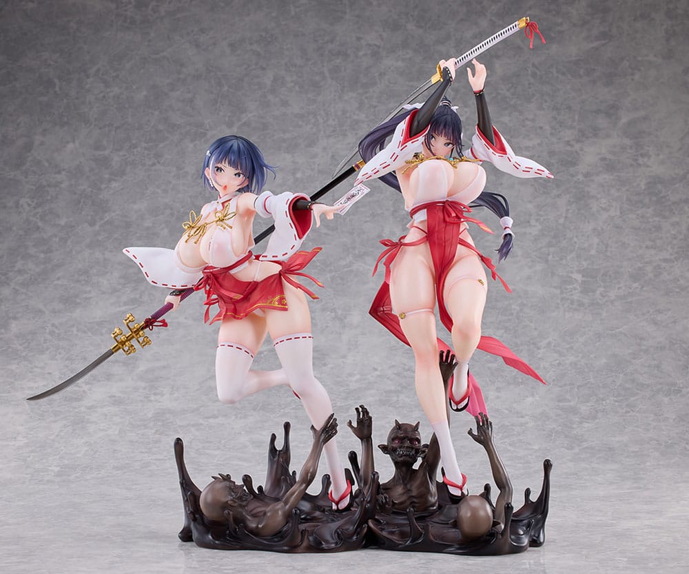 Original Character pack 2 statuetten 1/6 Sakuya Todo & Iori Todo