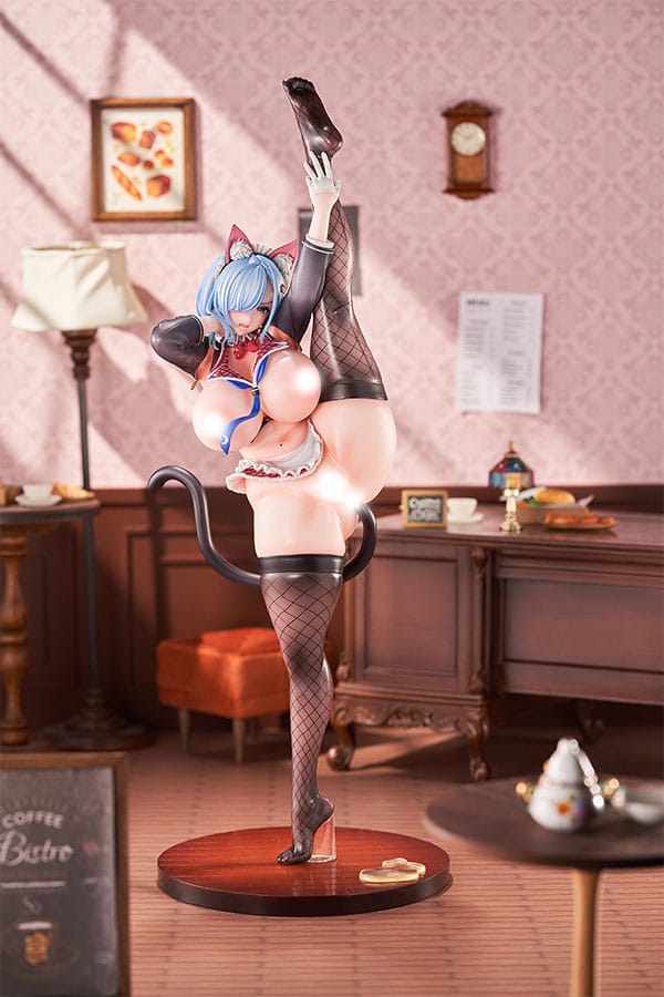 Original Character statuette 1/6 Lewd Girl Y-shaped Balance - Aoi Futatsuki Tapestry Set Edition 38 cm
