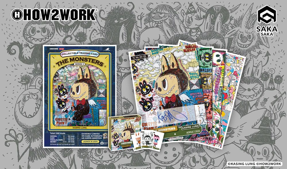How2Work Labubu cartes à collectionner Chrome The Monsters Series 3 (10)