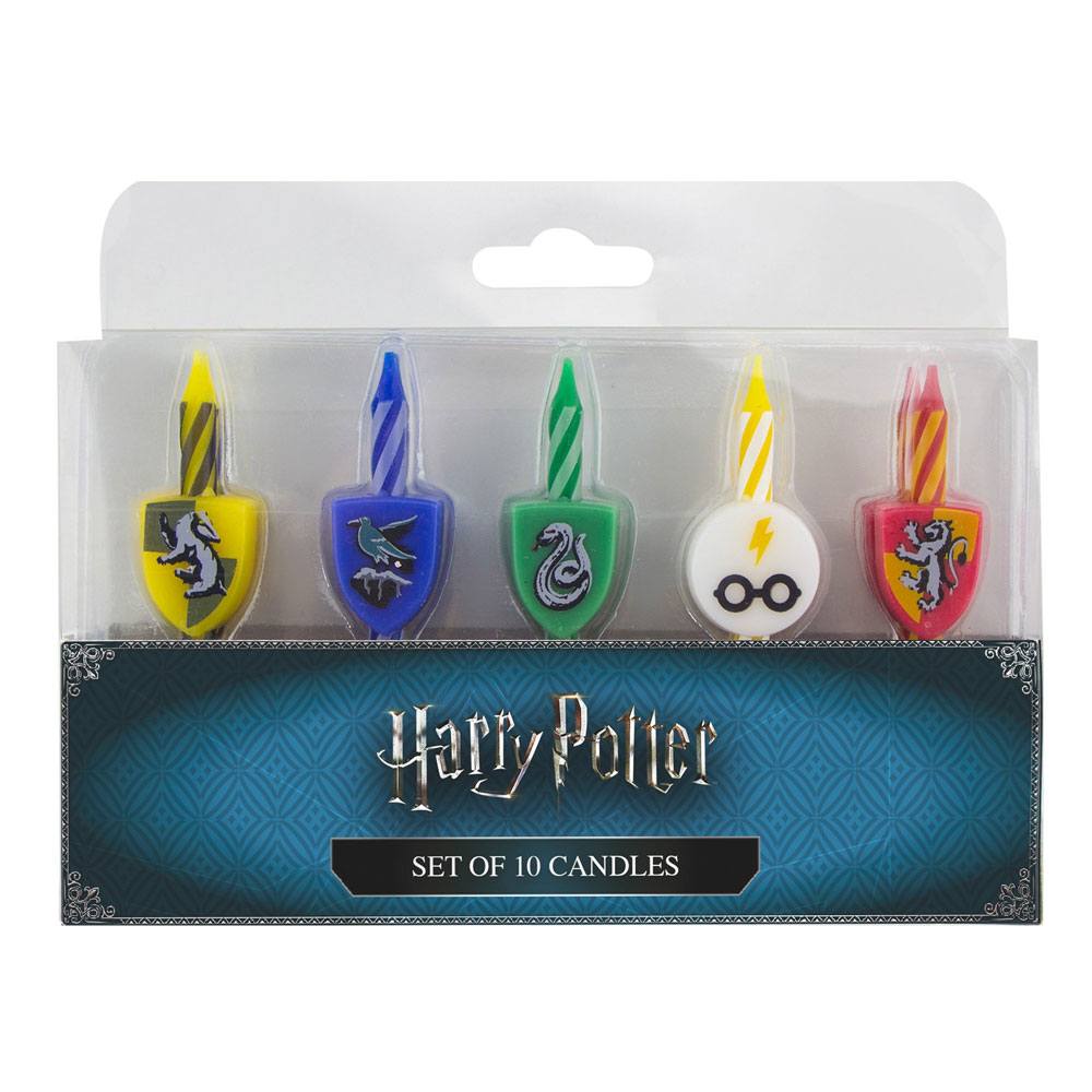 Harry Potter pack 10 bougies Logos
