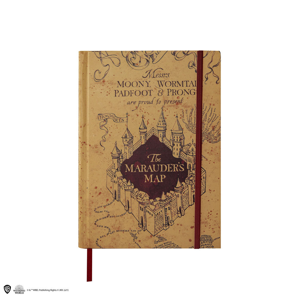 Harry Potter carnet de notes A5 Marauder's Map