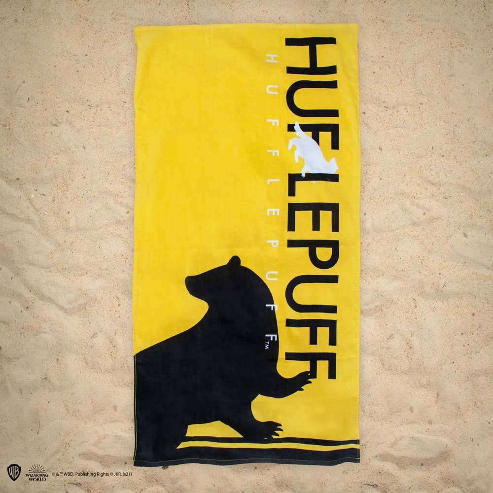 Harry Potter serviette de bain Hufflepuff 140 x 70 cm