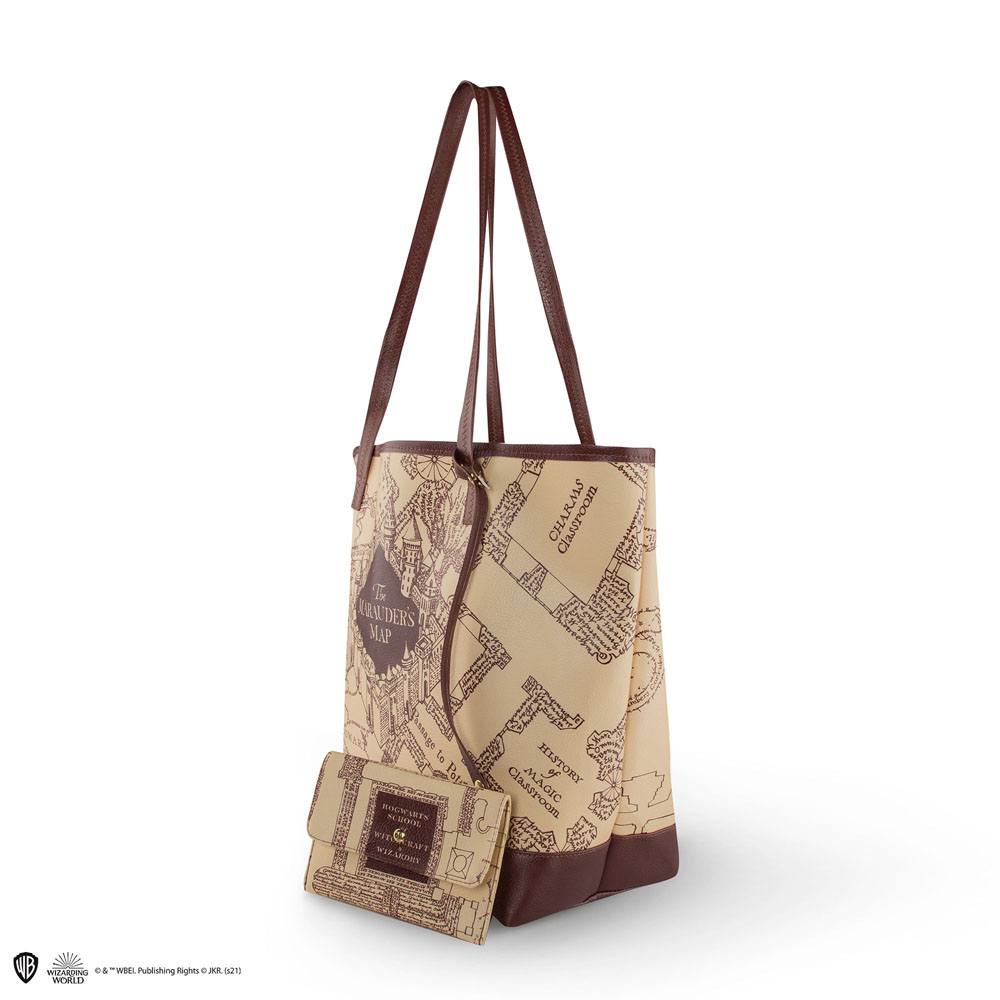 Harry Potter sac shopping & pochette Marauder's Map