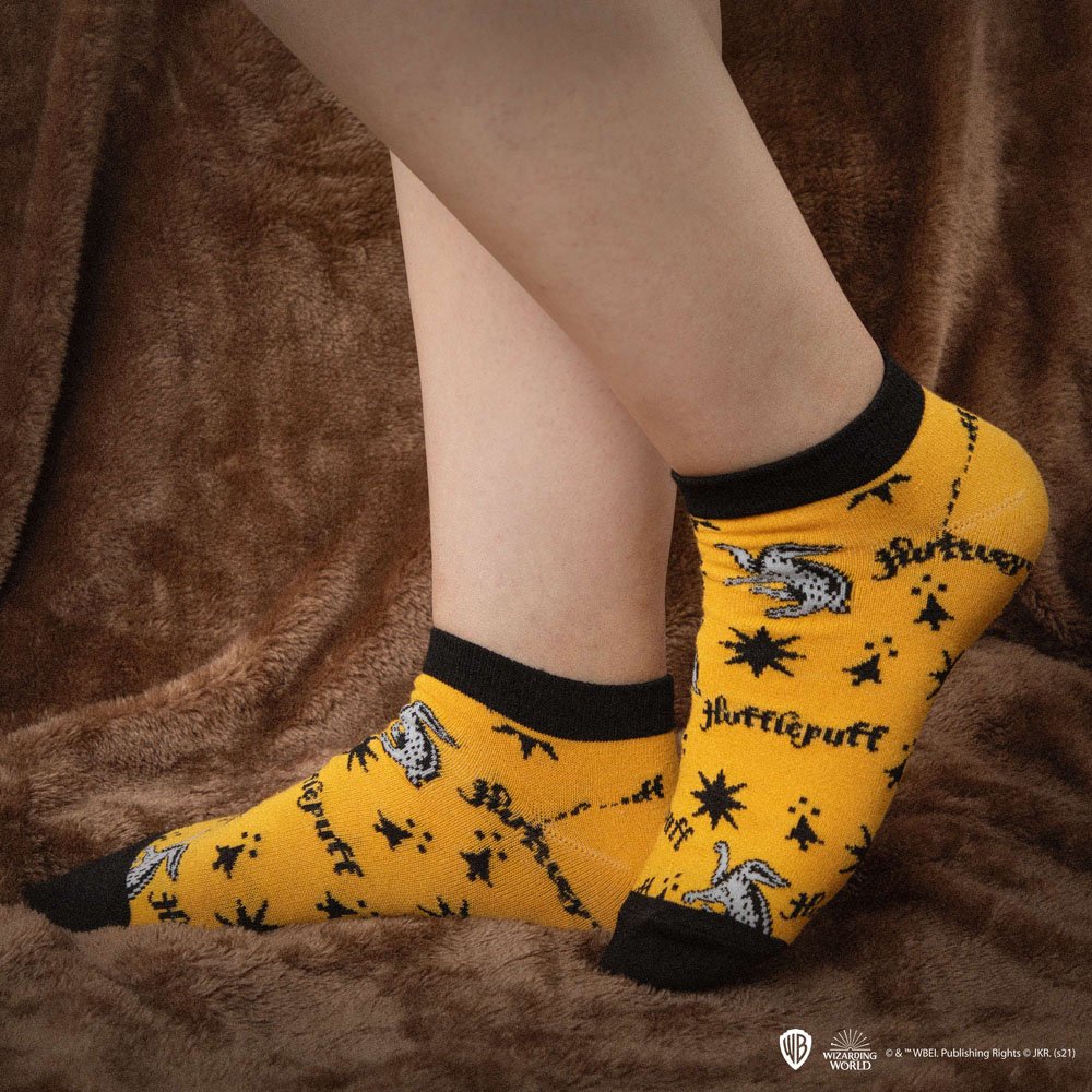 Harry Potter pack 3 paires de socquettes Hufflepuff