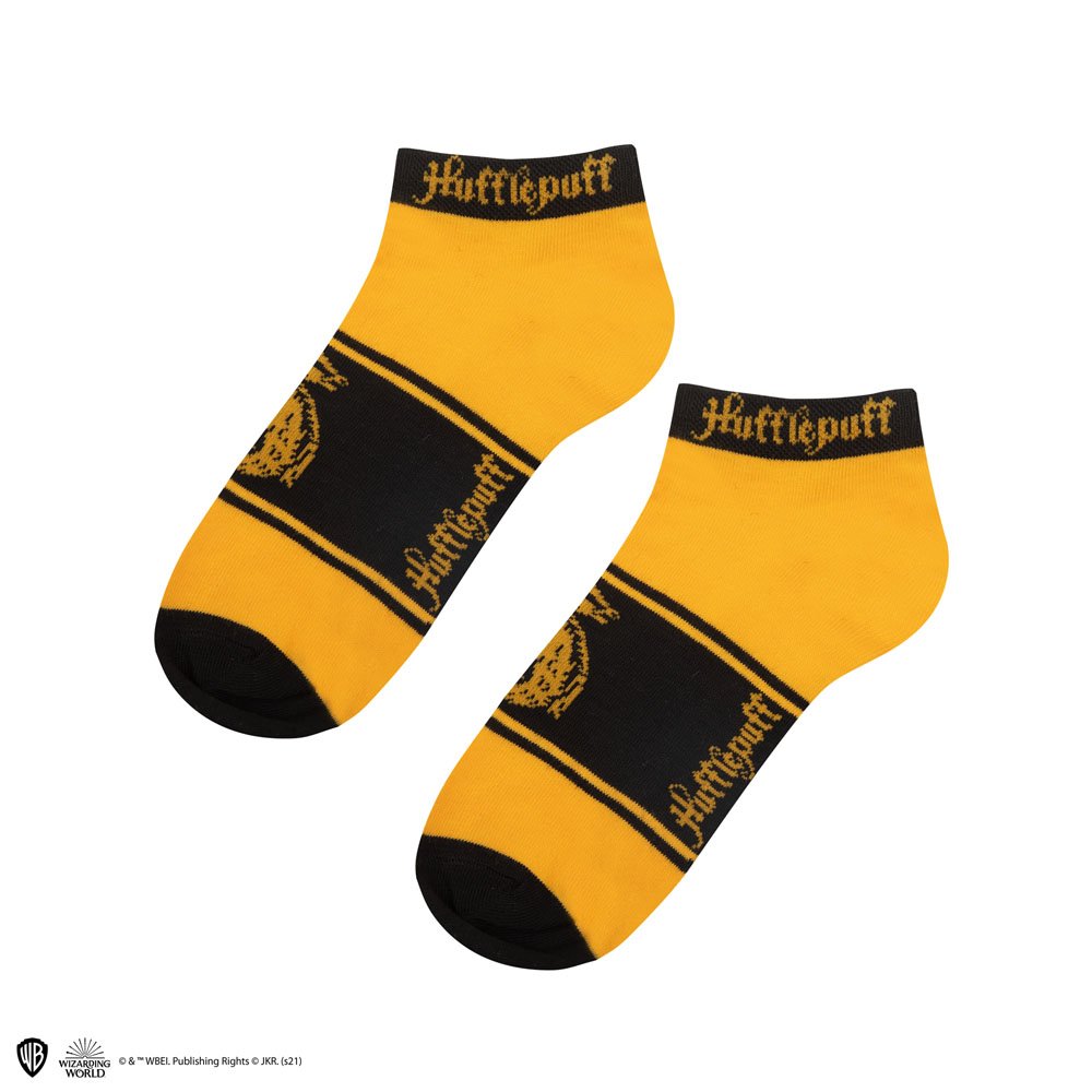 Harry Potter pack 3 paires de socquettes Hufflepuff