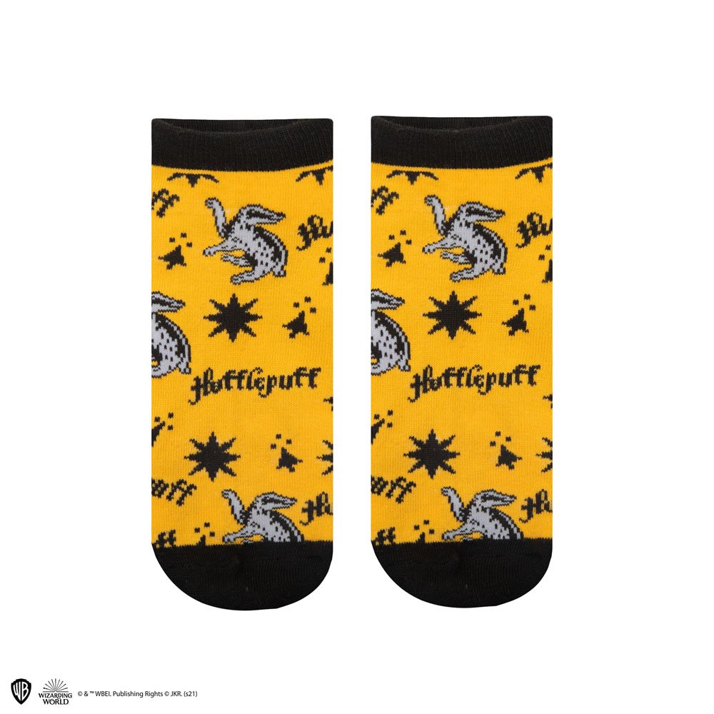 Harry Potter pack 3 paires de socquettes Hufflepuff