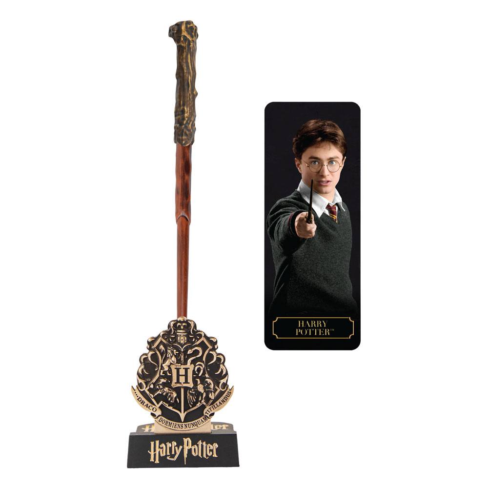 Harry Potter présentoir sets stylo à bille et porte plume baguette magique de Harry Potter (9)