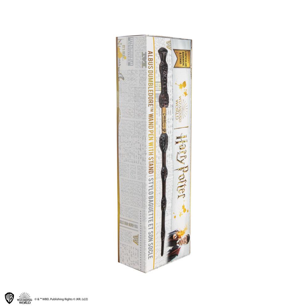 Harry Potter présentoir sets stylo à bille et porte plume baguette magique de Albus Dumbledore (9)