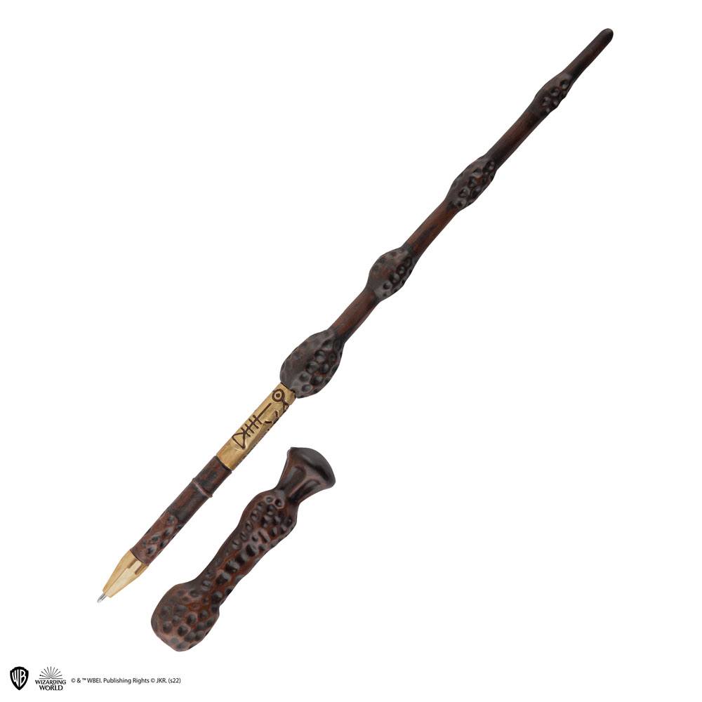 Harry Potter présentoir sets stylo à bille et porte plume baguette magique de Albus Dumbledore (9)