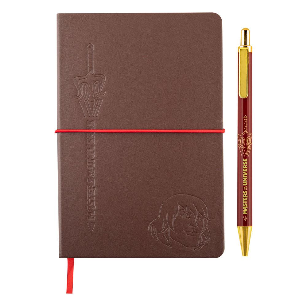 Les Maîtres de l'univers : Révélation Notebook Set (carnet de notes + stylo) He-Man with Sword