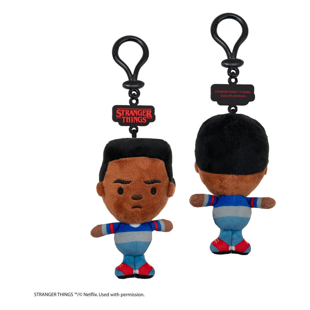 Stranger Things Porte-clés en peluche Lucas Sinclair 12 cm