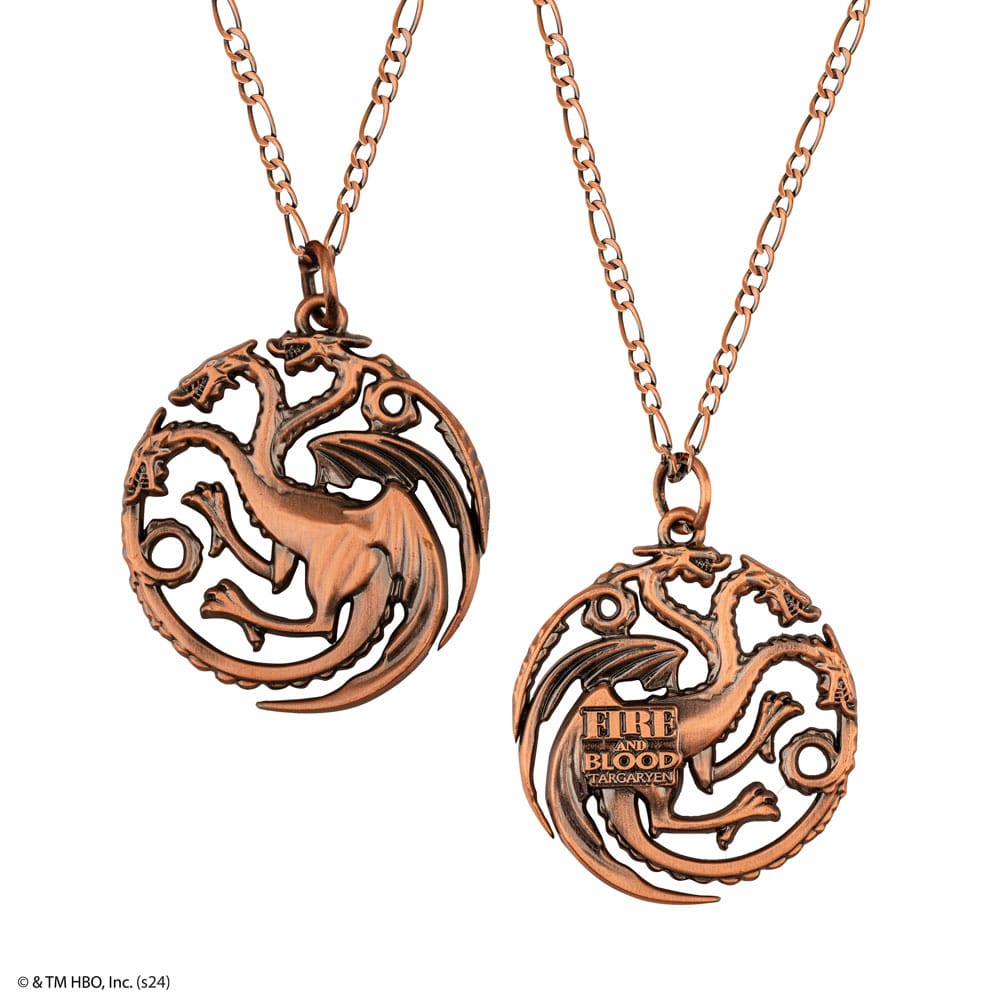 Game of Thrones décoration sapin avec collier Targaryen