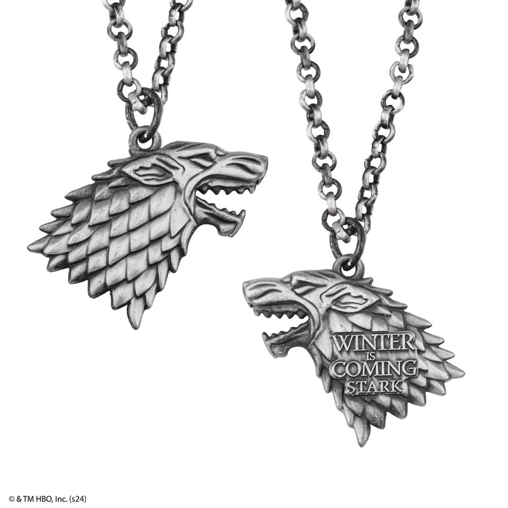 Game of Thrones décoration sapin avec collier Stark