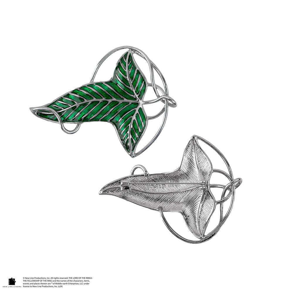 Le Seigneur des Anneaux décoration sapin avec Broche Lorien Leaf