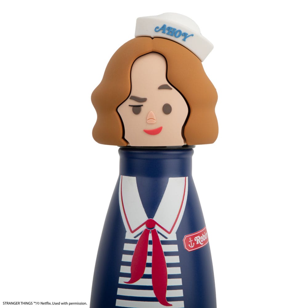 Stranger Things Bouteille d'eau Scoops Ahoy Robin 500 ml