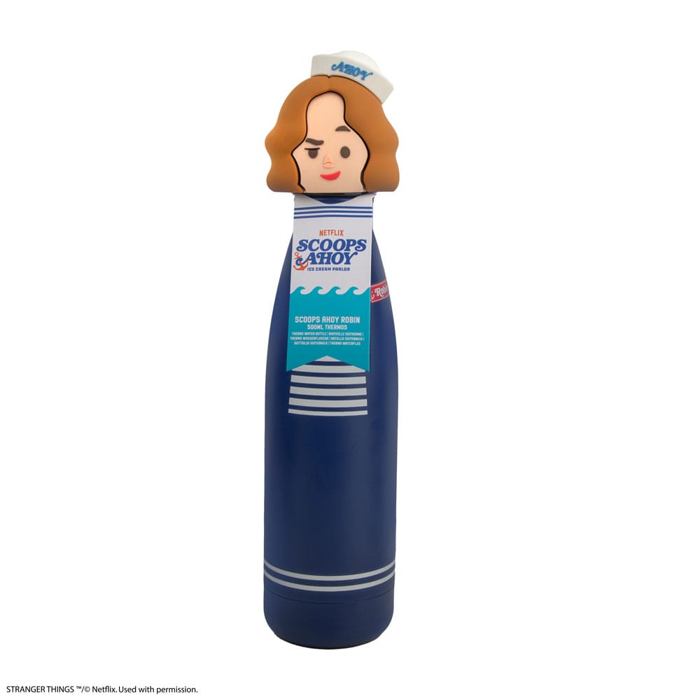 Stranger Things Bouteille d'eau Scoops Ahoy Robin 500 ml