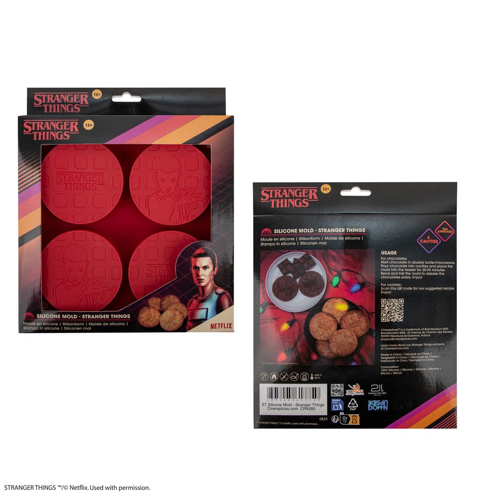 Stranger Things Moule en silicone pour gaufres d'Eleven