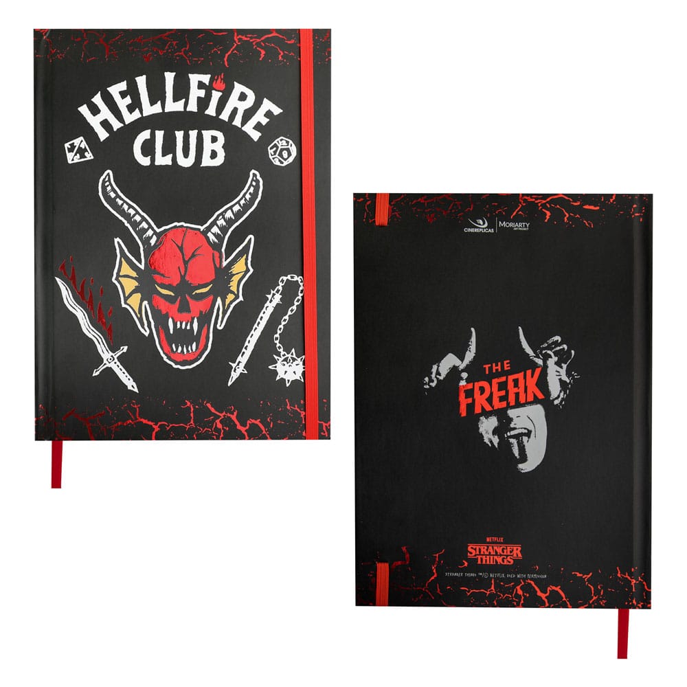 Stranger Things Cahier du Hellfire Club