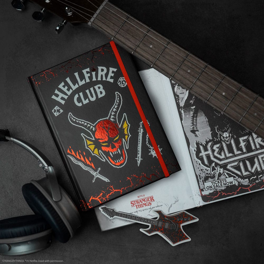 Stranger Things Cahier du Hellfire Club