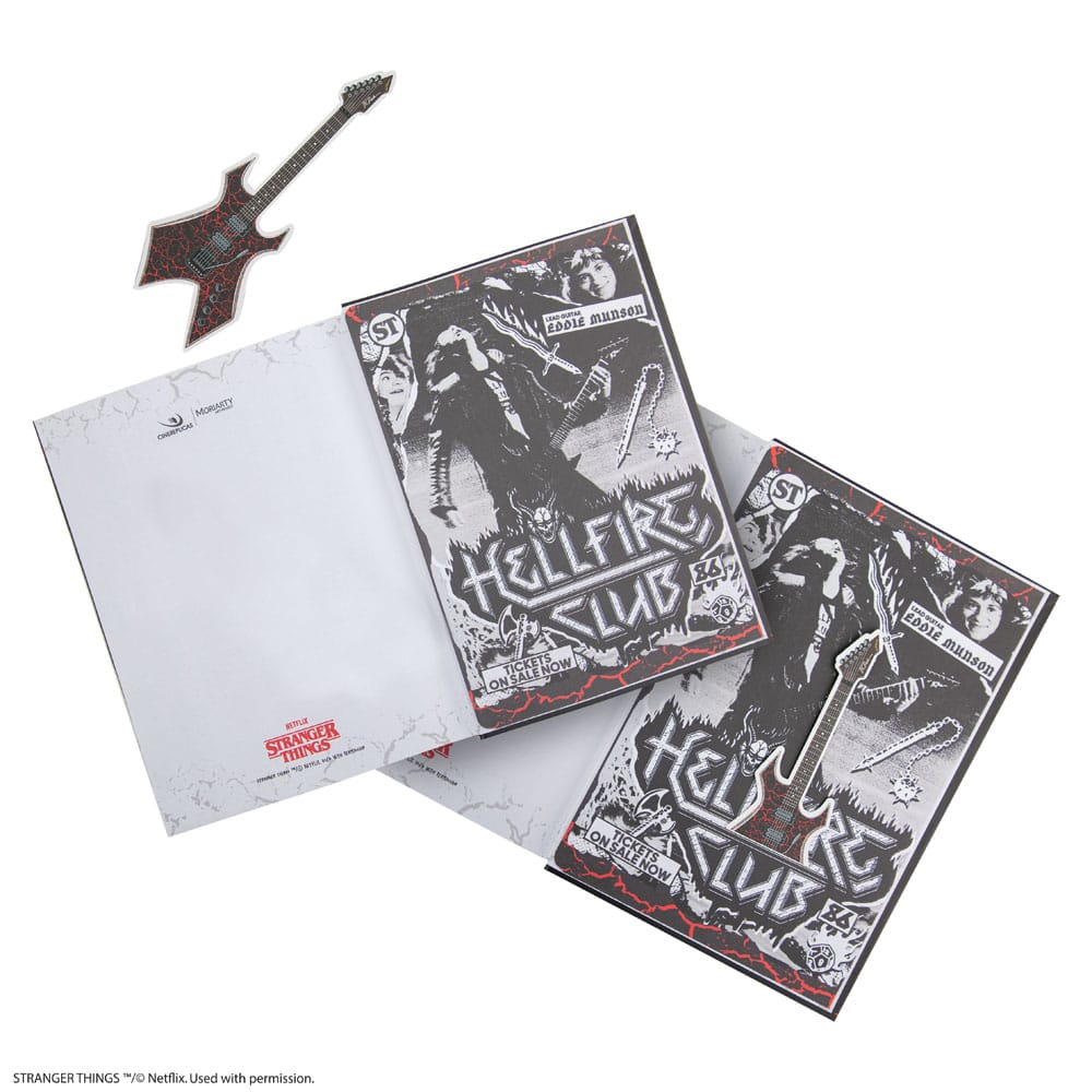 Stranger Things Cahier du Hellfire Club