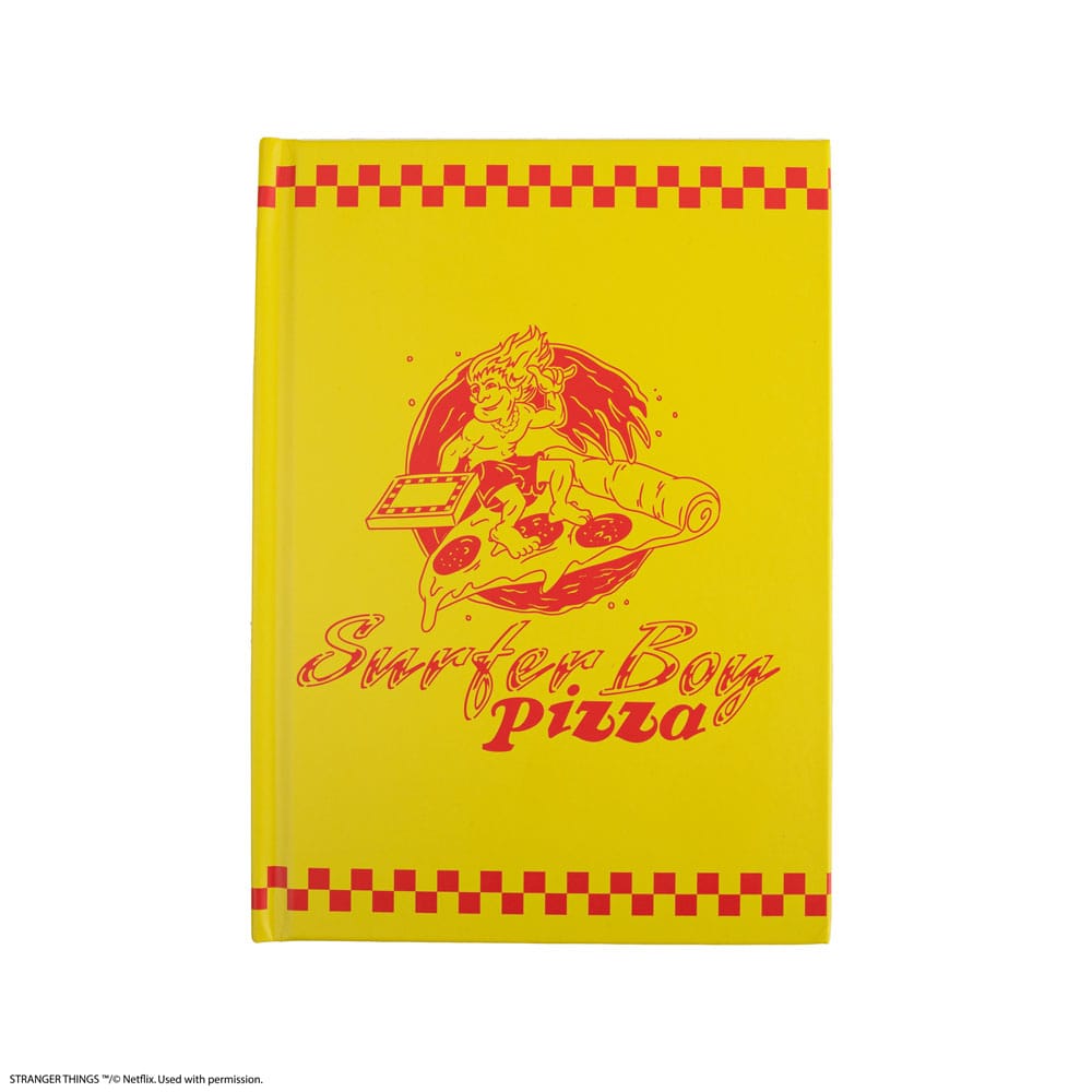 Stranger Things Cahier à spirale Surfer Boy Pizza