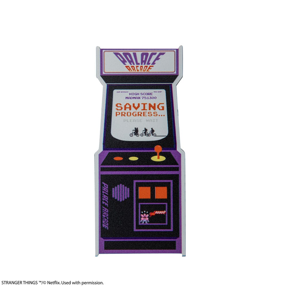 Stranger Things Marque-page en métal arcade