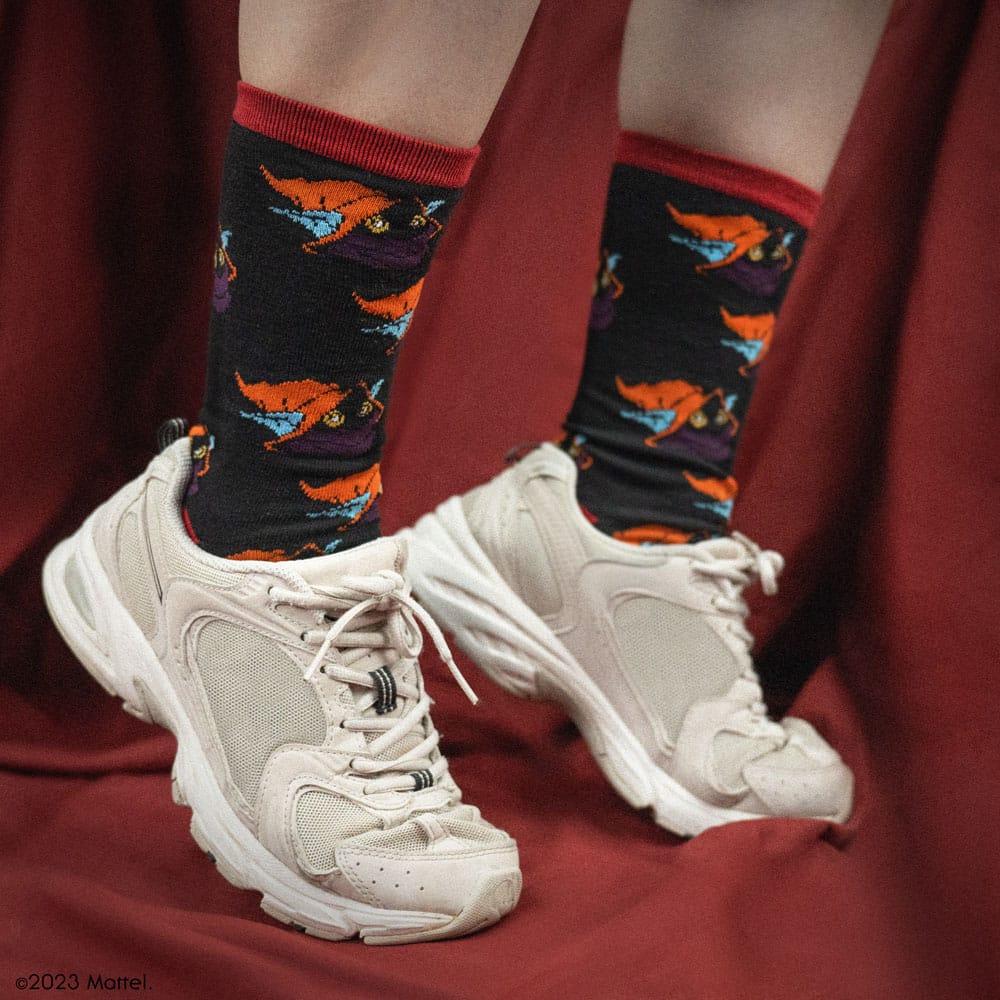 Les Maîtres de l'univers : Révélation Set de 3 chaussettes Cringer & Battle Cat & Orko