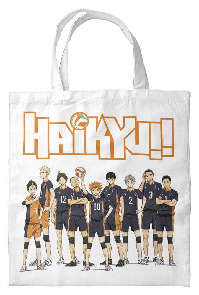 Sac fourre-tout Haikyu Blanc 40 x 35 cm