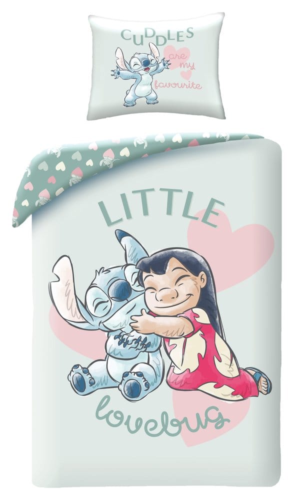 Lilo & Stitch parure de lit Little Lovebug 140 x 200 cm / 70 x 90 cm