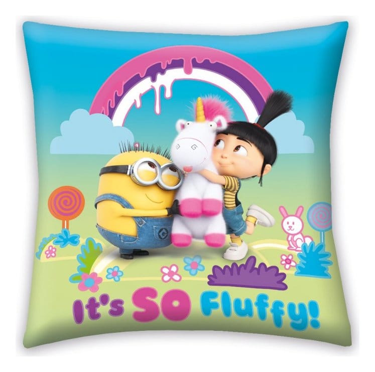 Minions coussin It's so fluffy 40x40cm