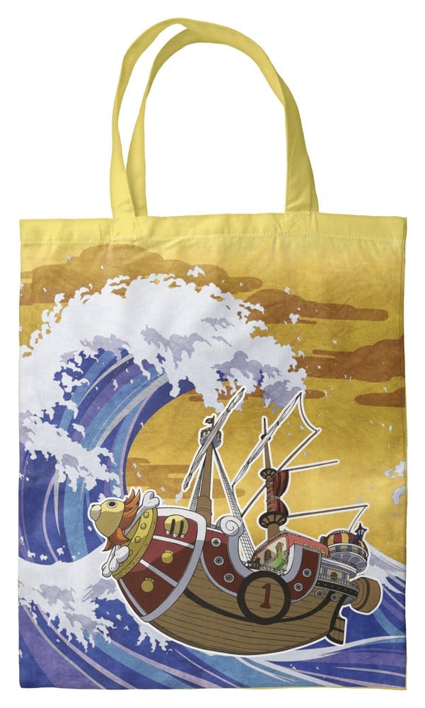 One Piece Sac fourre-tout Jaune 40 x 35 cm