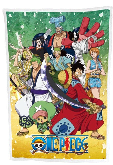 One Piece couverture polaire Ver. 2 100 x 150 cm